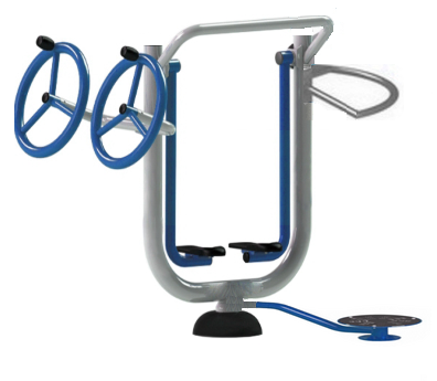 Dụng Cụ Thể Thao Ngoài Trời | Dụng cụ 3 trong 1: Đi Bộ Trên Không – Tay Vai – Xoay eo