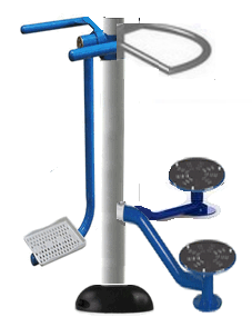 Dụng Cụ Thể Thao Ngoài Trời | Dụng cụ 2 trong 1: Lắc eo – Xoay eo