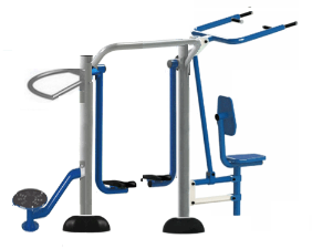 Dụng Cụ Thể Thao Ngoài Trời | Dụng cụ 3 trong 1: Đi bộ trên không - Kéo tay - Xoay eo