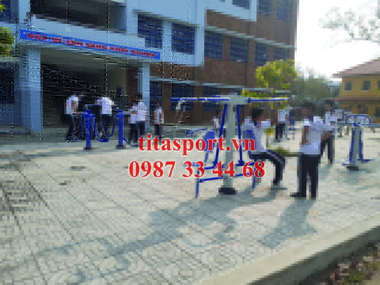 Lắp đặt tại Trường THCS 