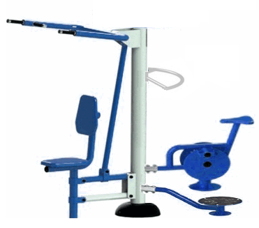 Dụng Cụ Thể Thao Ngoài Trời | Dụng cụ 3 trong 1: Kéo tay - Xe đạp - Xoay eo