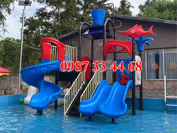 NHÀ TRƯỢT BỂ BƠI TRẺ EM
