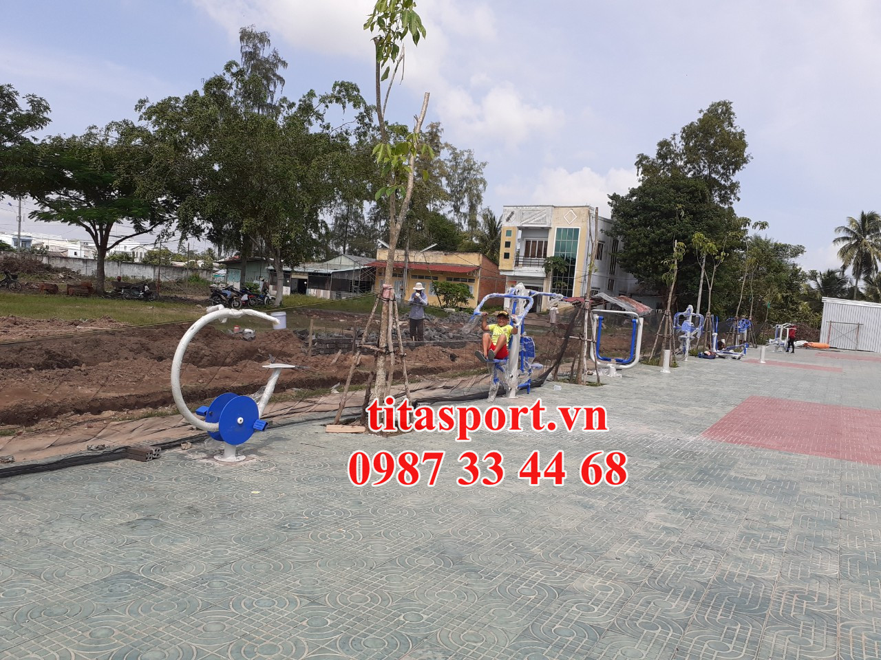 Lắp đặt tại khu phố 2