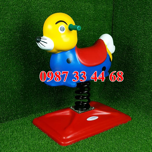 Thú nhún lò xo con chuột