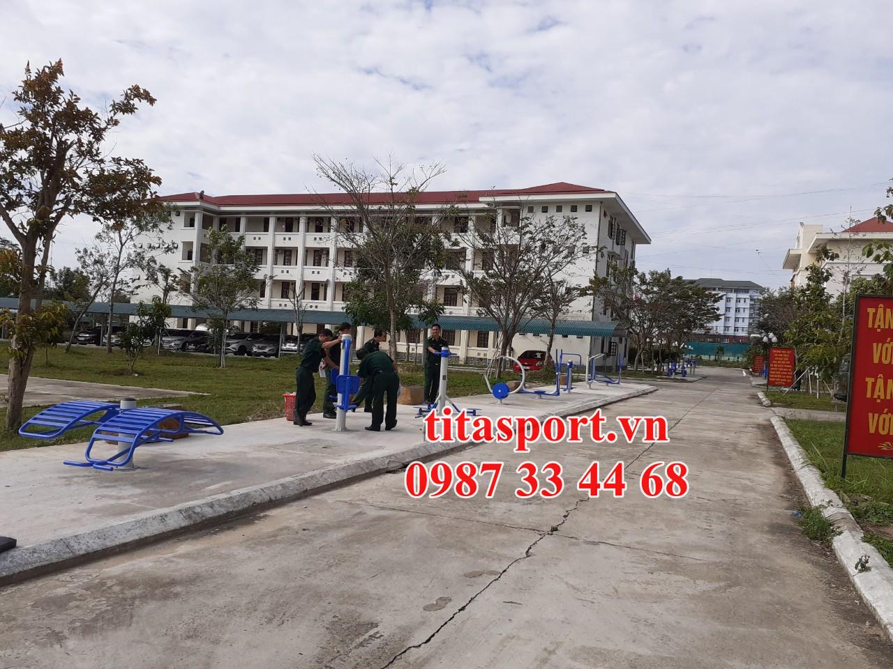 Lắp đặt tại Bộ Đội Quân Khu 9